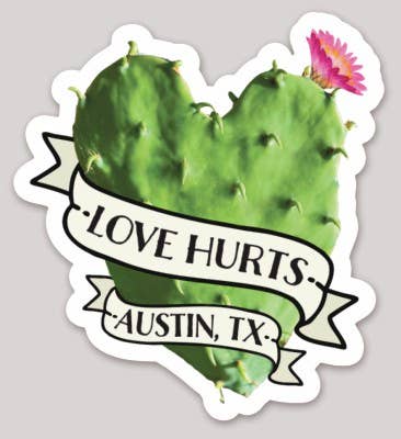 Sticker - Love Hurts Austin