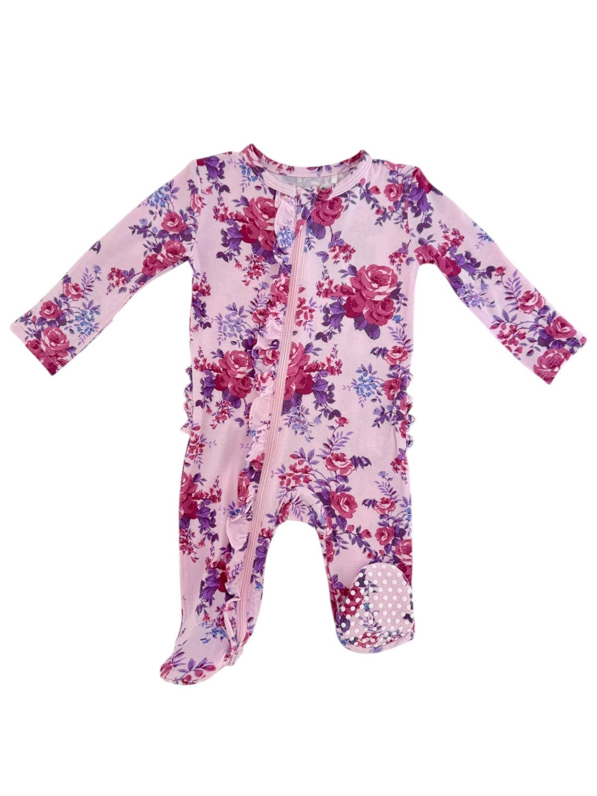 2-Way Zip Ruffle Footie