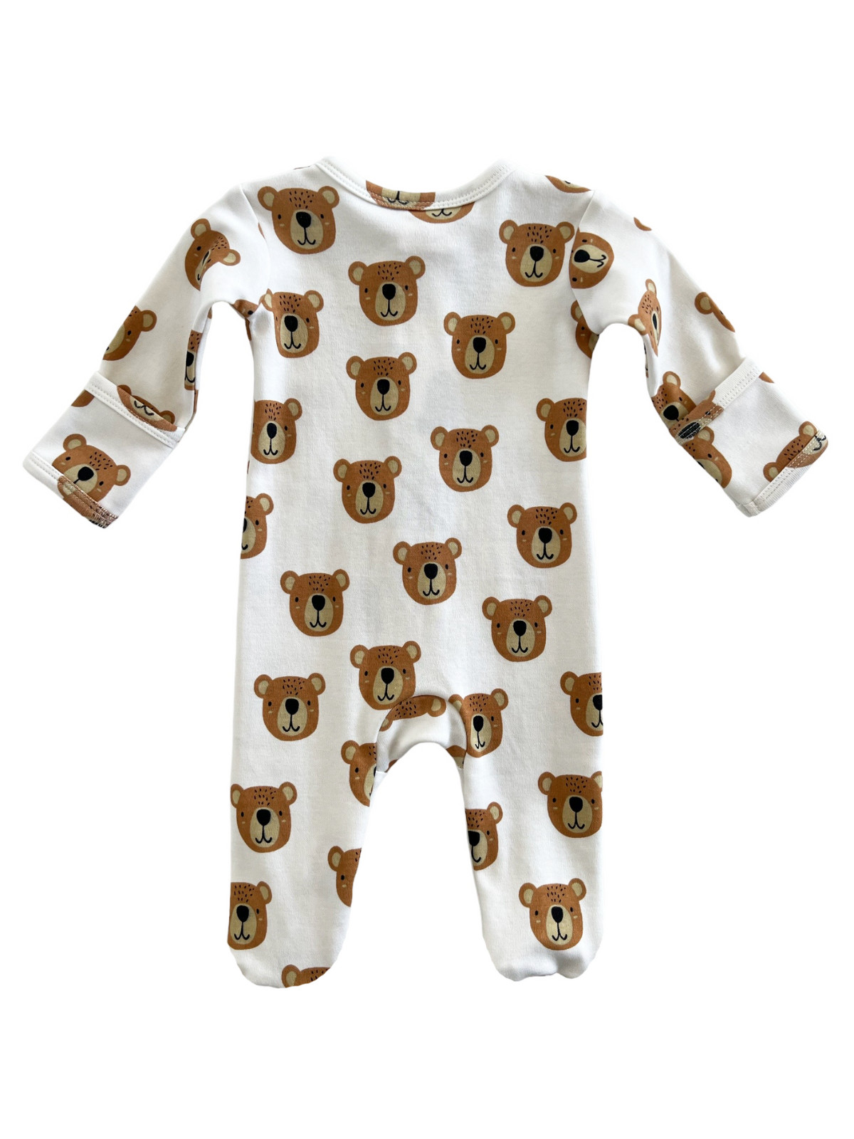 Baby Bear Zip Footie