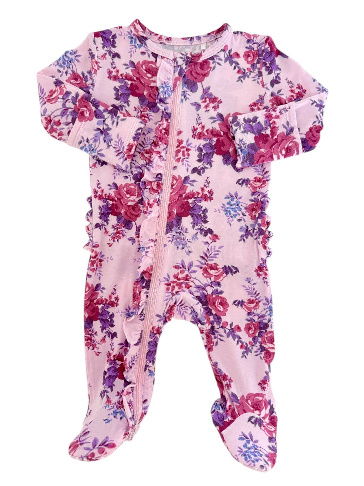 2-Way Zip Ruffle Footie
