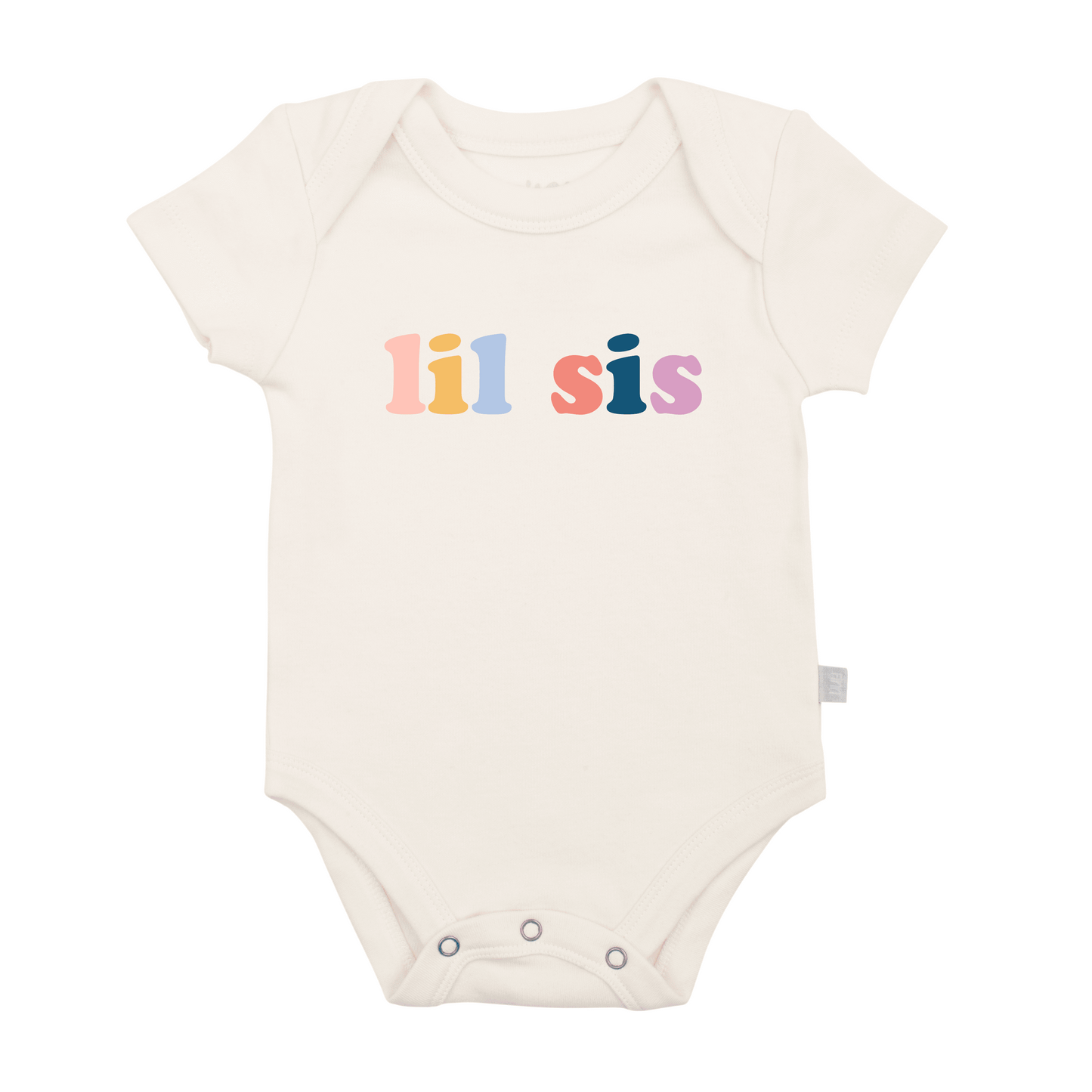 Lil Sis Organic Baby Bodysuit | GOTS-Certified Cotton