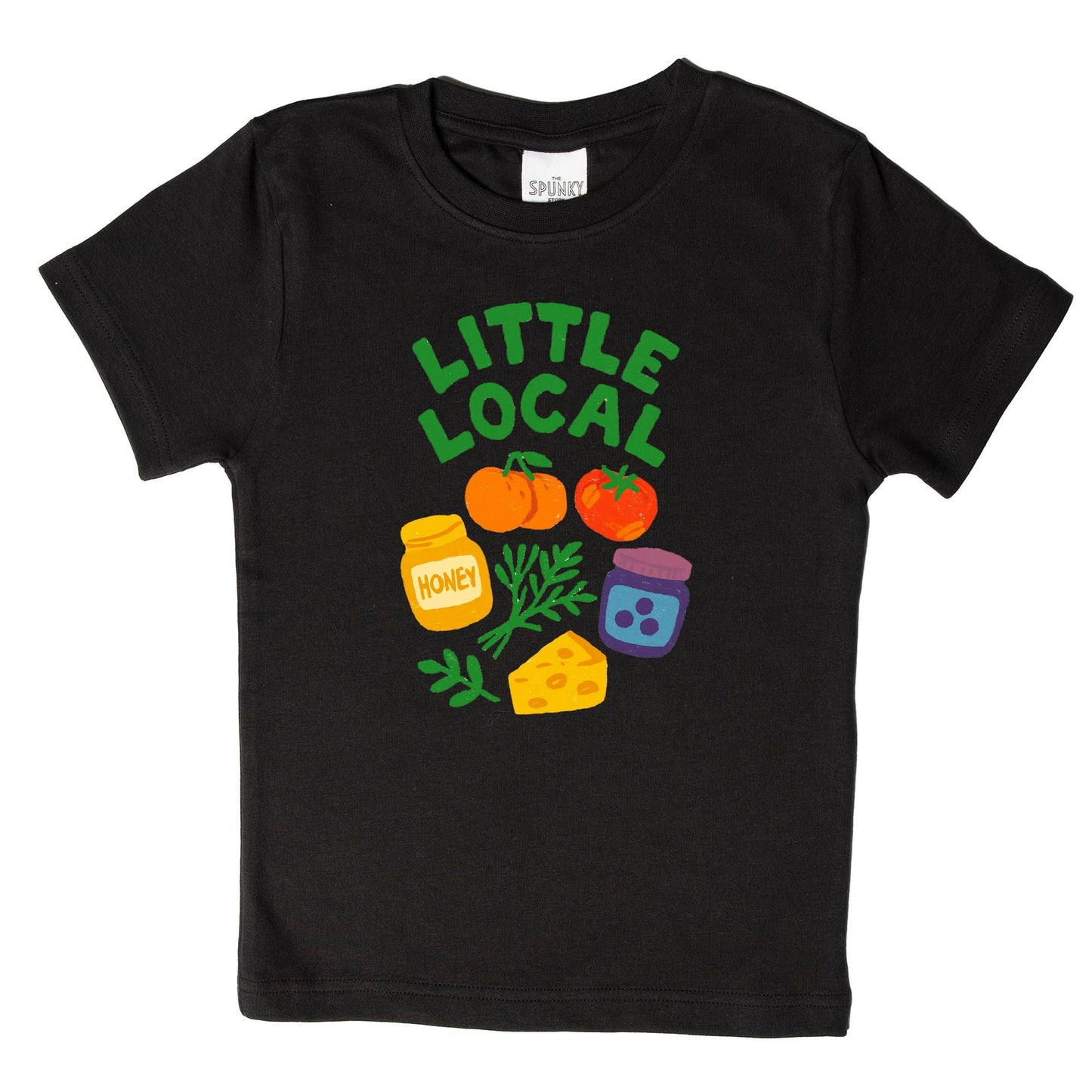 Local Farmer's Market Product Kids Tween Summer Graphic Tee: Beige / 6-12M