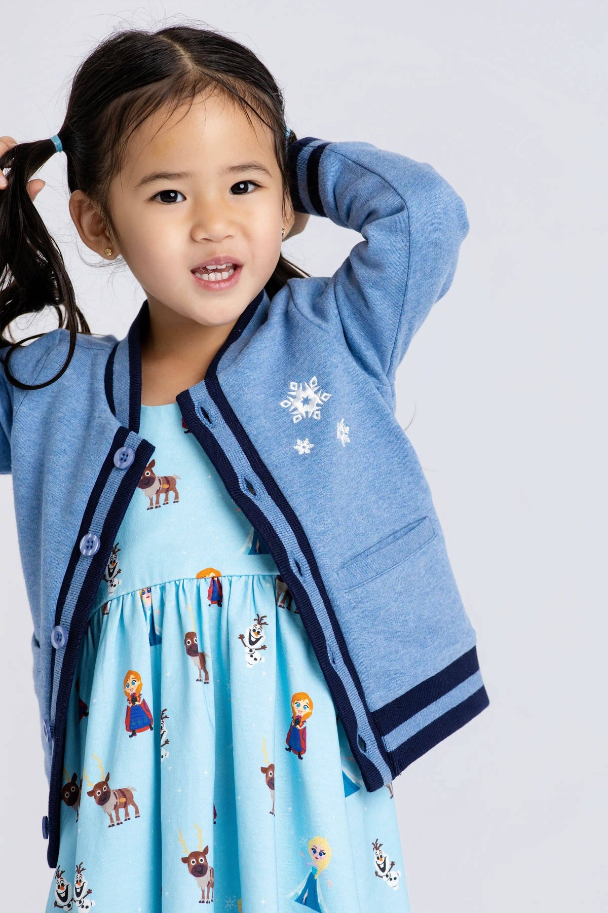 Bomber Jacket_Disney Frozen Elsa + Anna: Girl / Disney Frozen Elsa + Anna / 12-18m