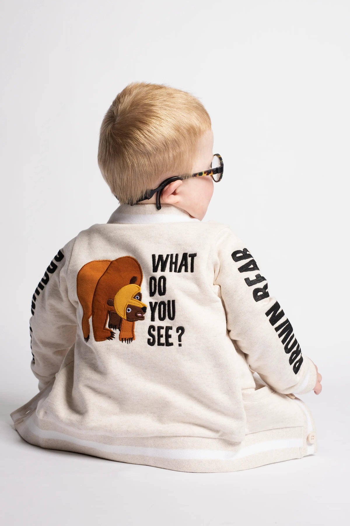 Bomber Jacket_Eric Carle Brown Bear: Unisex / Eric Carle Brown Bear / 0-3m
