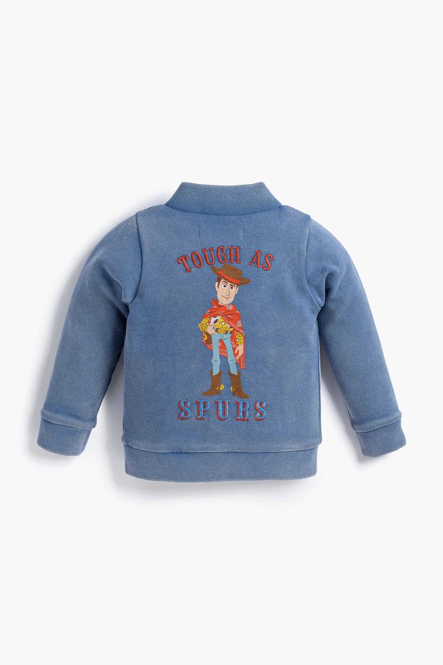 Zip Bomber Jacket_Toy Story Woody on Denim Blue: Boy / Toy Story Woody on Denim Blue / 18-24m