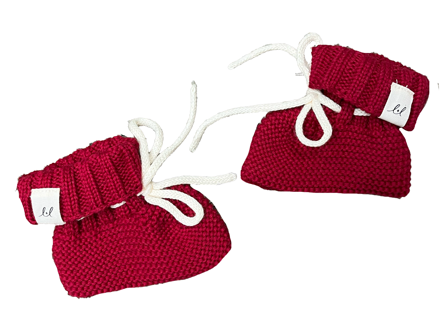 Luna + Luca Organic Cotton Baby Booties – Holly