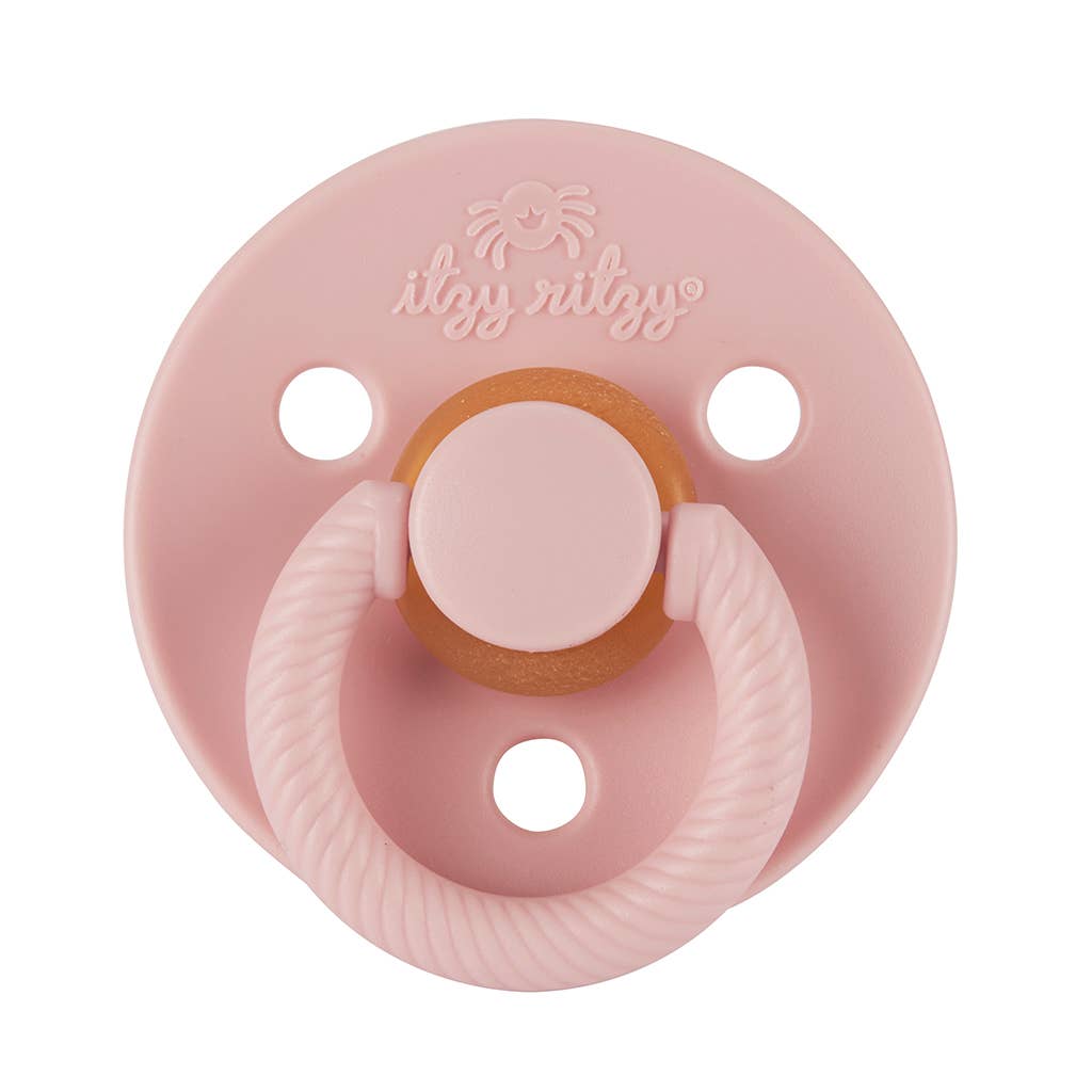 Itzy Soother™ Natural Rubber Pacifier Set (2-Pack) – Blossom & Rosewood