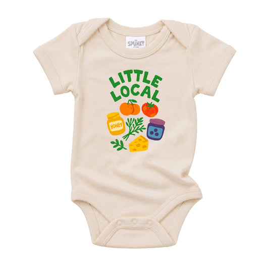 Local Farmer's Market Product Kids Tween Summer Graphic Tee: Beige / 0-3M