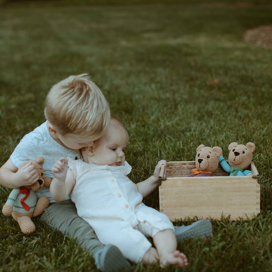 Velvety Teddy Bears – Gift-Ready Plush |Teal, Blue & Purple: Soft Purple