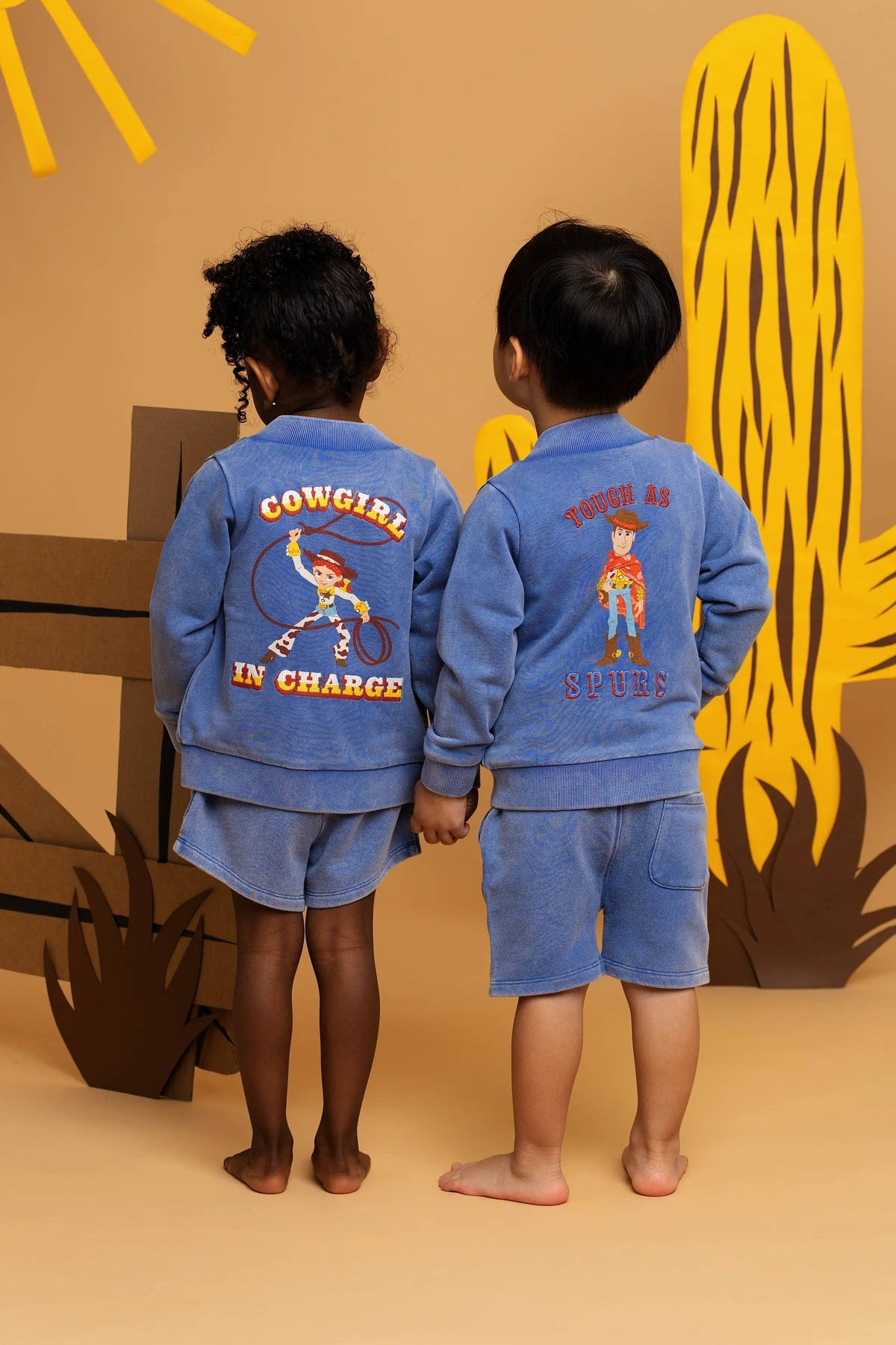 Zip Bomber Jacket_Toy Story Woody on Denim Blue: Boy / Toy Story Woody on Denim Blue / 12-18m