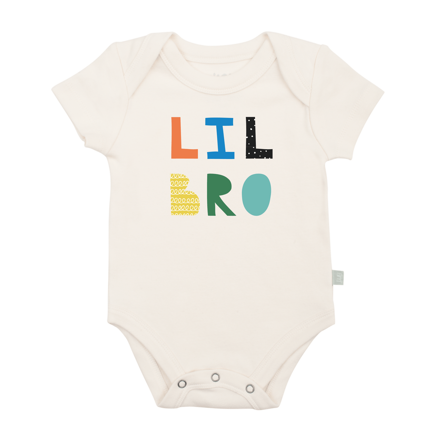 Lil Bro Organic Baby Bodysuit | GOTS-Certified Cotton