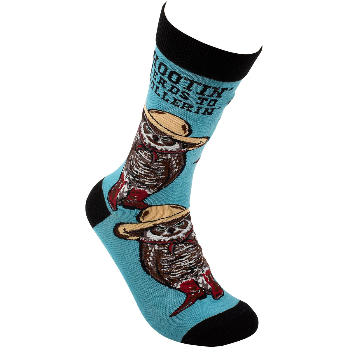 Hootin' Leads To Hollerin' Socks