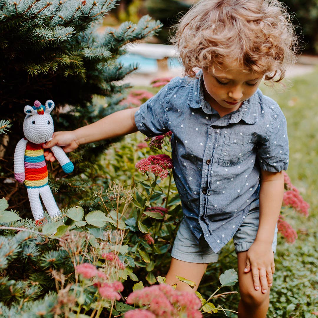 Magical Rainbow Unicorn Rattle – Fine Motor & Sensory Toy