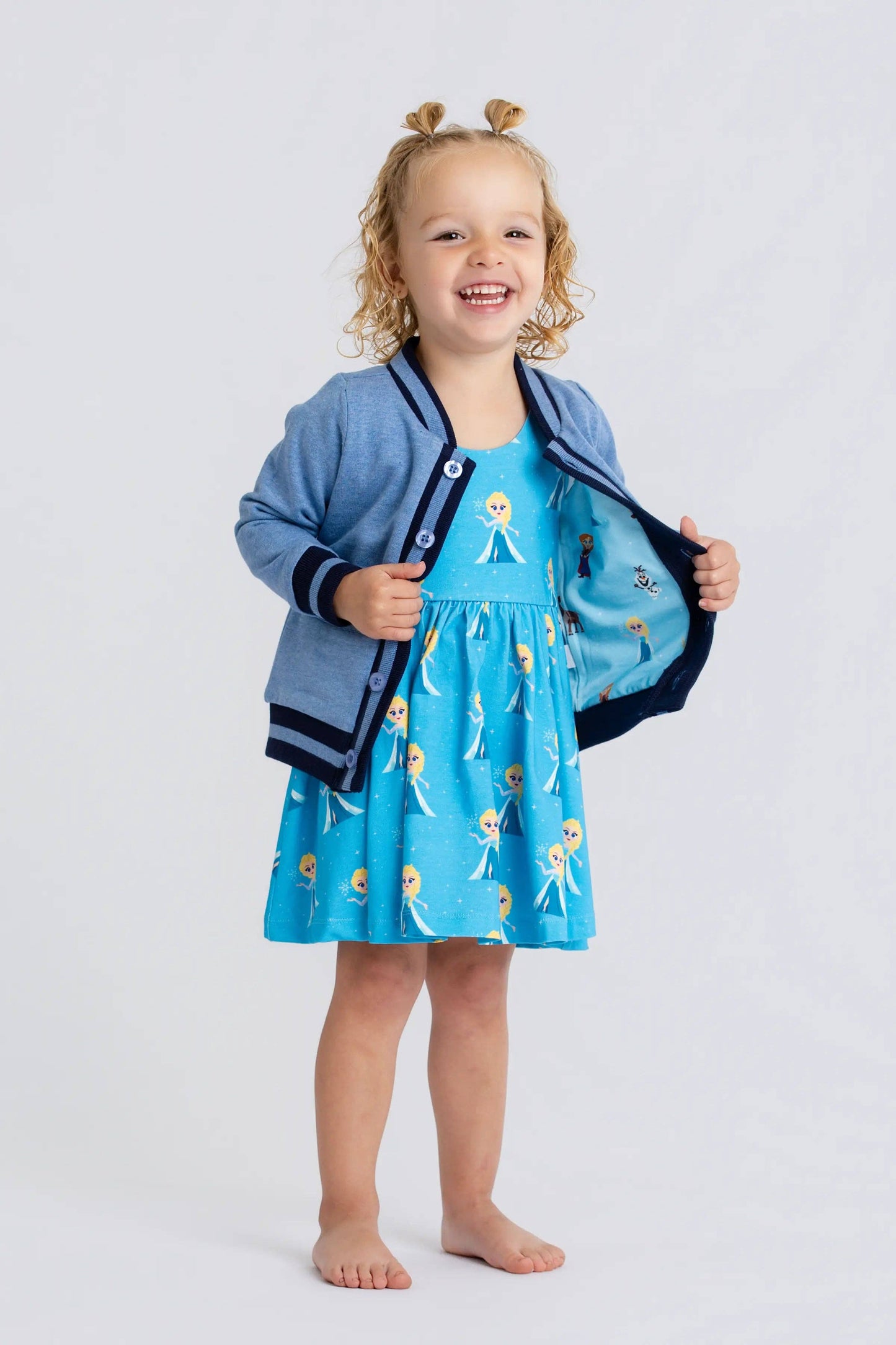 Bomber Jacket_Disney Frozen Elsa + Anna: Girl / Disney Frozen Elsa + Anna / 12-18m