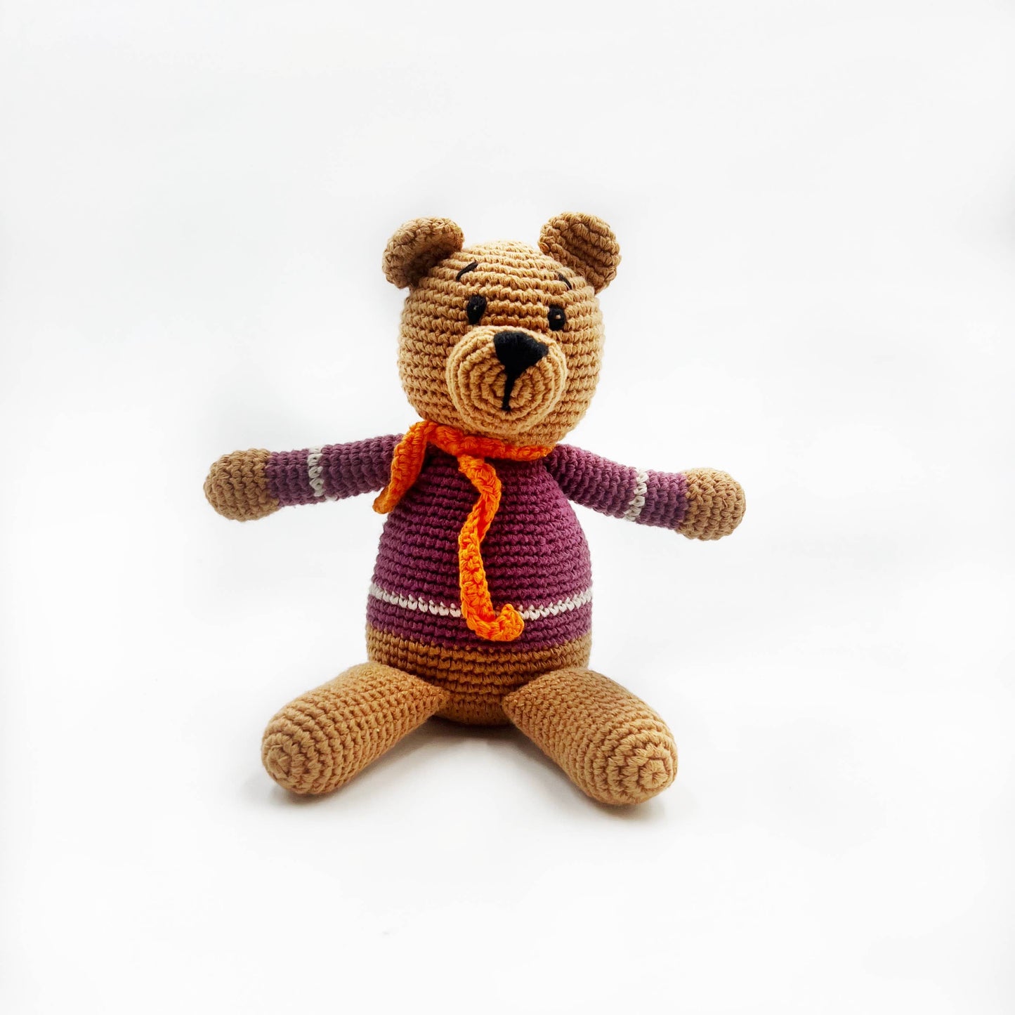 Velvety Teddy Bears – Gift-Ready Plush |Teal, Blue & Purple: Soft Purple