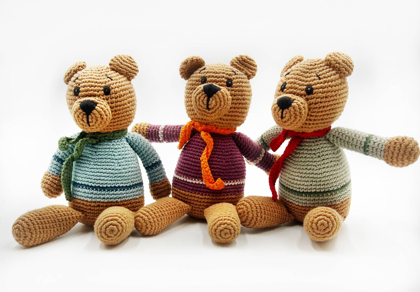 Velvety Teddy Bears – Gift-Ready Plush |Teal, Blue & Purple: Soft Purple