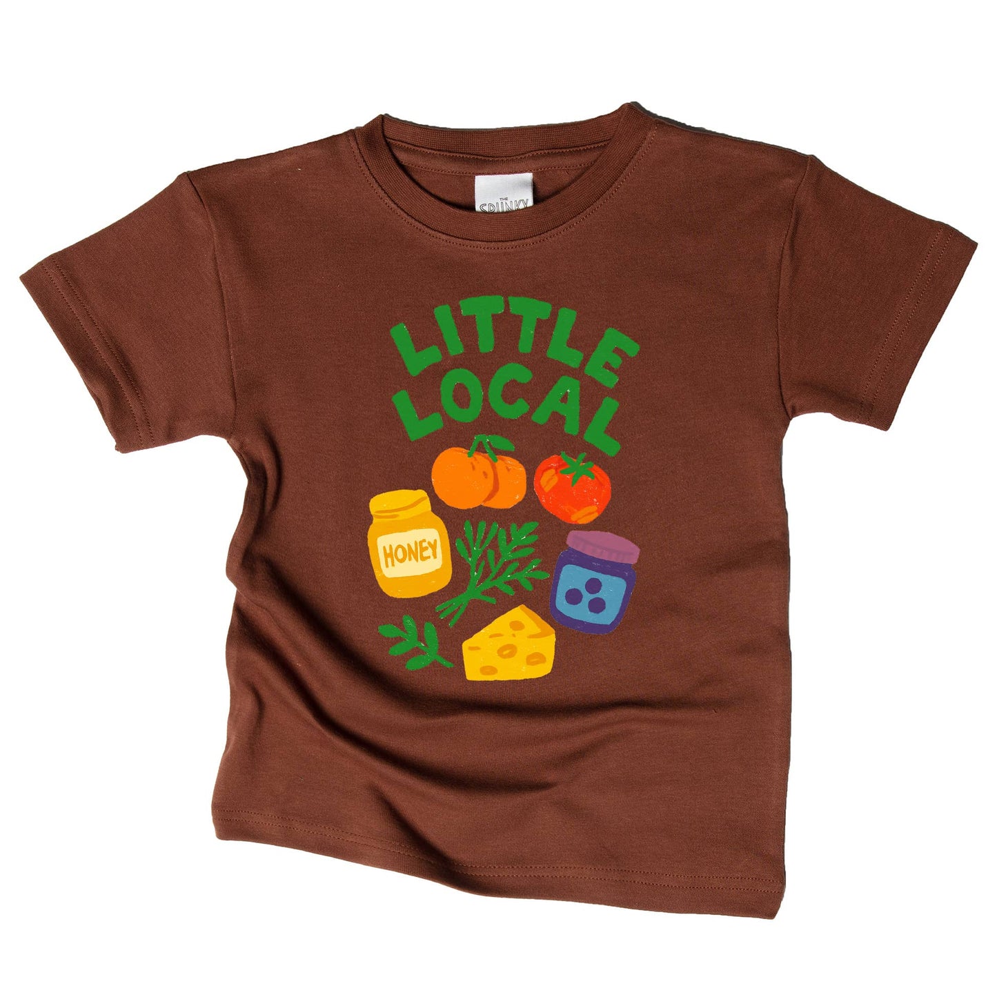 Local Farmer's Market Product Kids Tween Summer Graphic Tee: Beige / 12-18M