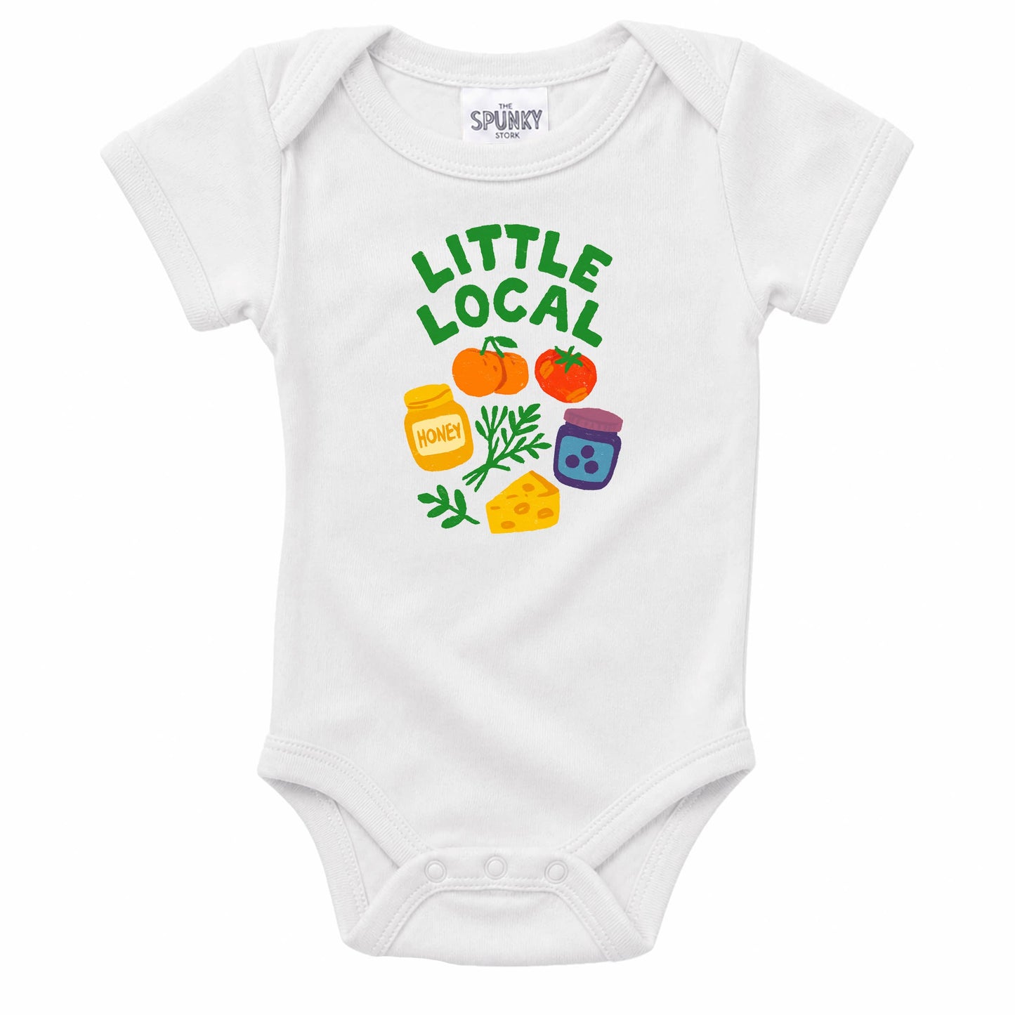Local Farmer's Market Product Kids Tween Summer Graphic Tee: Beige / 18-24m