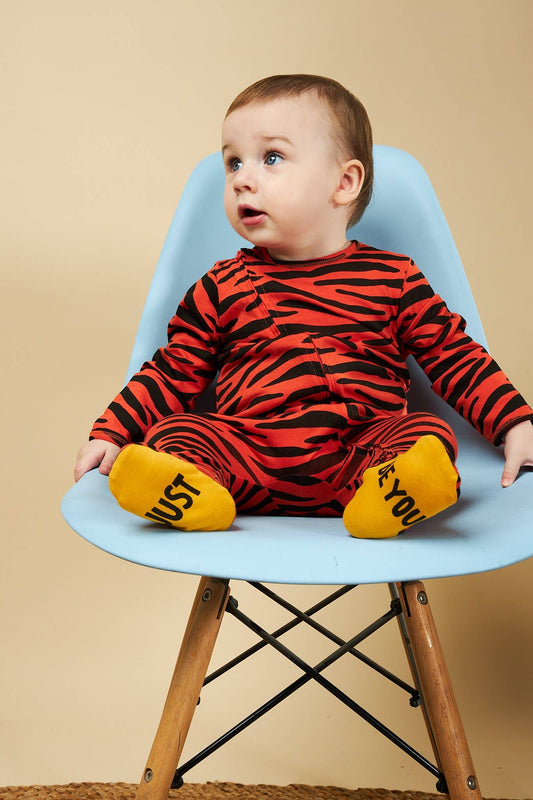 Tiger Sleep Romper