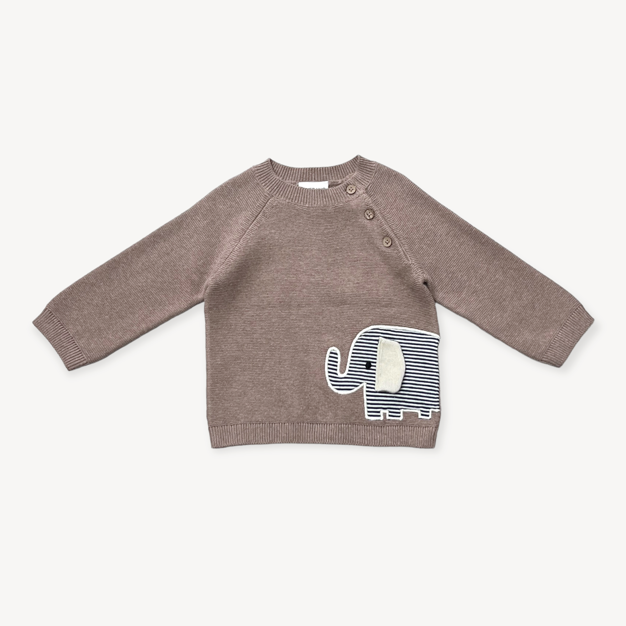 Elephant Pullover Sweater