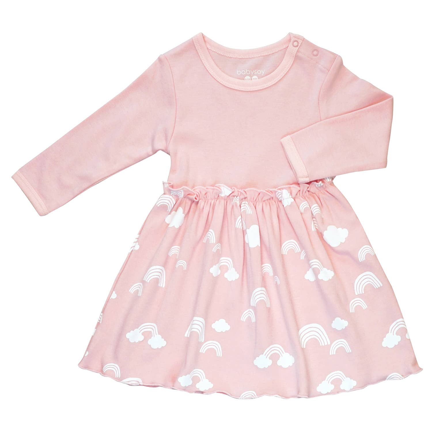 Pink Clouds Twirl Dress