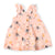 Elephant Button Baby Dress and Bloomer Set