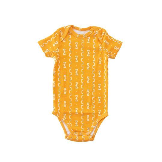 Short Sleeve Bodysuit - Patterned