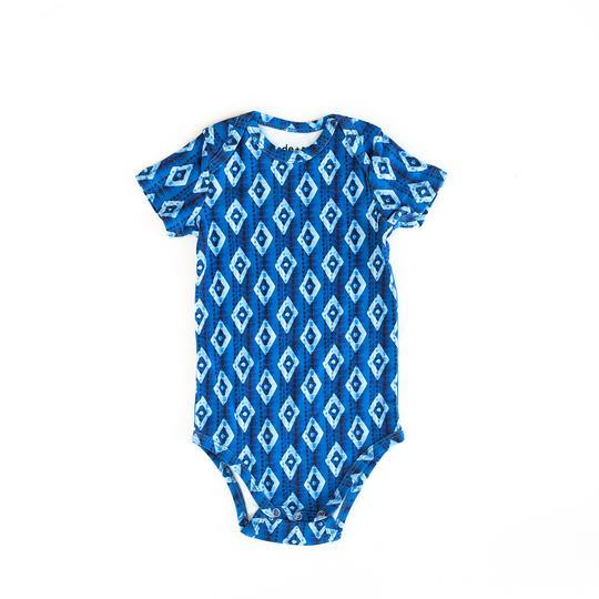 Short Sleeve Bodysuit - Patterned