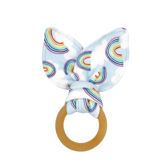Rainbow Sky Teething Ring